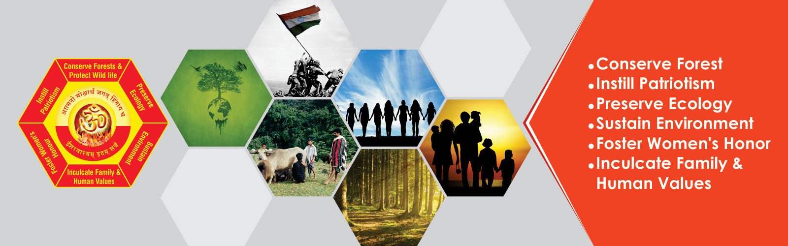 HSSF provides solution for the critical contemporary issues of the world and India – Environment, Ecology, Pollution, Human values, Women’s Honour and Patriotism.